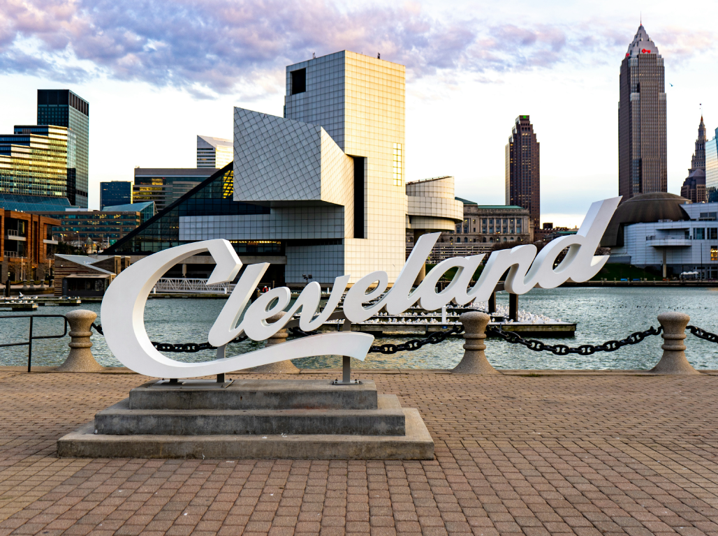 Cleveland is within 50 miles of Median, OH